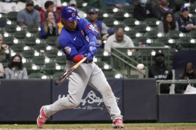 Plunked again, Willson Contreras hits back as Cubs beat Brewers