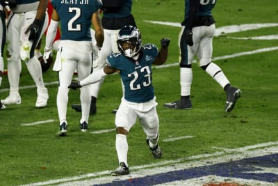 Eagles move to 8-0 behind C.J. Gardner-Johnson, run game in sloppy 29-17  win over Texans