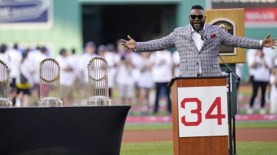 Hug Big Papi at His #34 Retirement Ceremony at Fenway