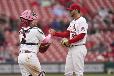 St Louis Cardinals Adam Wainwright And Yadier Molina The Last