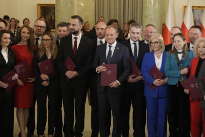 Top Polish leaders celebrate Hanukkah in parliament after antisemitic  incident