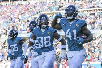 Jacksonville Jaguars safety Andre Cisco during the game between the