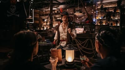 Adventure with Peter Pan at a Neverland pop-up bar in Orlando