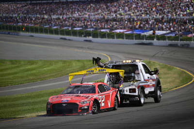 The Penalty Is Dramatic Denny Hamlin Criticizes NASCAR s