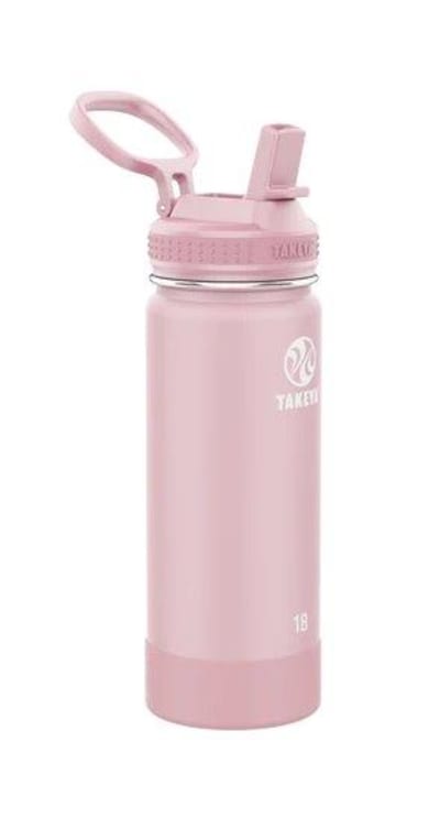 Venture Pal 17 oz Vacuum Insulated Water Bottle - 18/8 Stainless Steel Thermo Jug with Straw Lid & Portable Carrying Handle - Leak Proof Water Jug