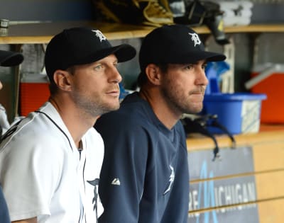 Justin Verlander, Max Scherzer face Detroit Tigers together