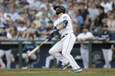 Mitch Haniger after walk-off hit, 08/26/2022