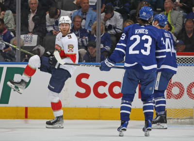 NHL scores: Panthers survive Maple Leafs' rally to win in OT