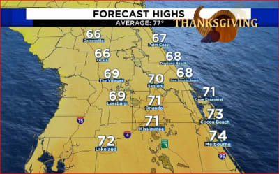 Cold front coming to Florida this weekend to bring fall vibes with