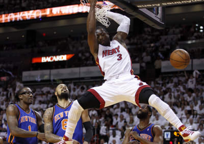 Dwyane Wade's ICONIC Poster Dunk vs Cavaliers #NBADunkWeek 