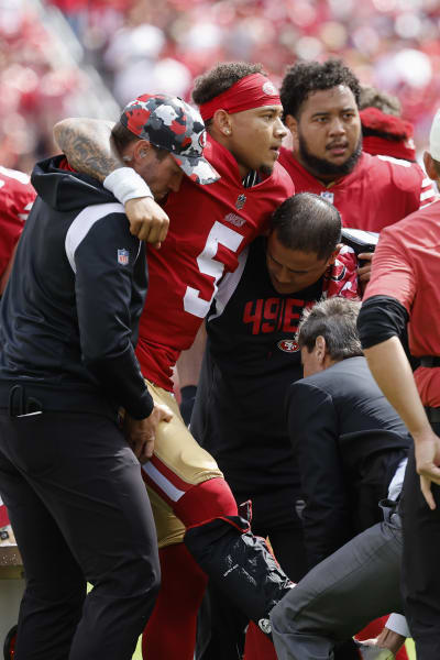 First Time Seeing Trey Lance In A 49ers Jersey