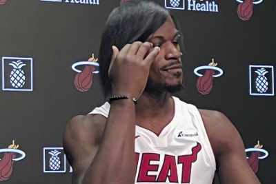 Jimmy Butler has a new look, and even the Miami Heat were