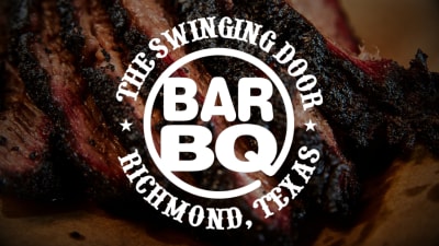 Swinging door barbeque cheap