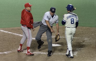 Photo: Former St. Louis Cardinals manager Whitey Herzog elected to