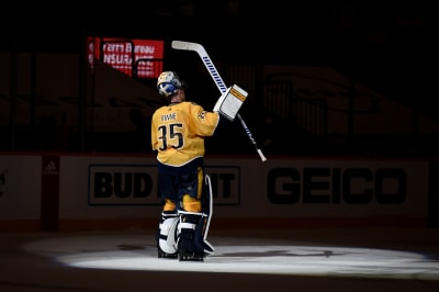 Slideshow — Predators retire Pekka Rinne's No. 35, Nashville Predators