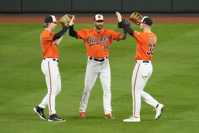 Austin Hays Baltimore Orioles Women's Orange Roster Name & Number