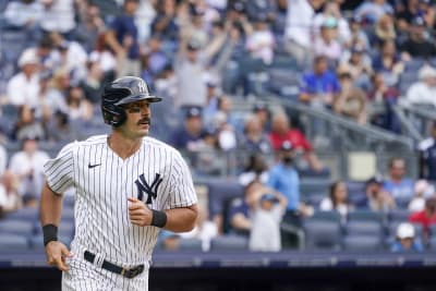 Yankees' Matt Carpenter hits first MLB home run in 13 months