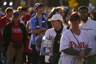 Phillies fans in Houston on rooting for Philadelphia in Astros country