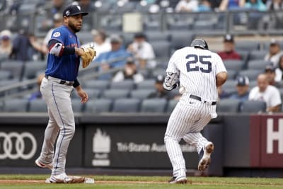 LOOK: Yankees' Aaron Judge, Mets' Pete Alonso and Kevin Pillar