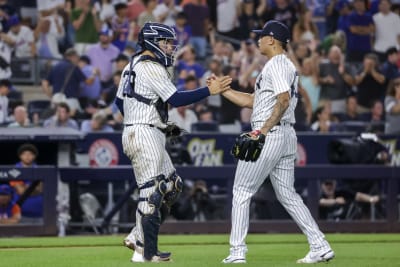 Judge, Stanton homer to bail out Taillon, Yanks top A's 5-3