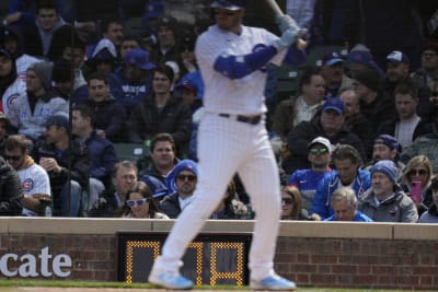 Chicago Cubs' Marcus Stroman winds up during a baseball game