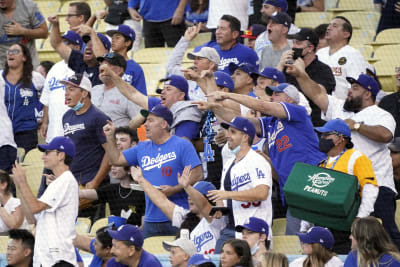 Dodgers fans ready to let the Astros hear it — at Angel Stadium