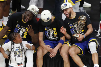 Warriors pull away from Celtics, 103-90, win NBA title in six games