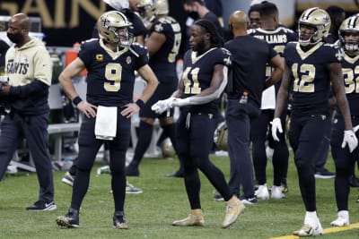 Saints QB Drew Brees injures ribs in second quarter vs. 49ers