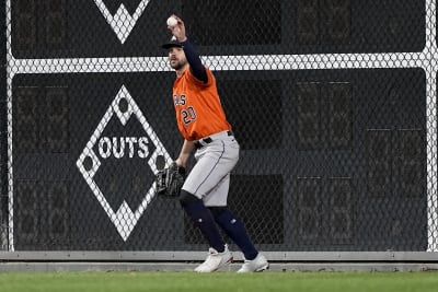 Houston Astros - Chas McCormick's imprint on the warning track following  his catch last night. 🤯 (h/t: Flip Lehman, Traces of Texas)