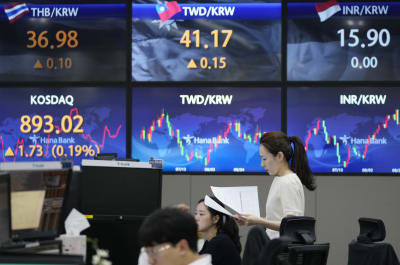 Stock market today: Asian markets mostly slip on the first trading day of  2024