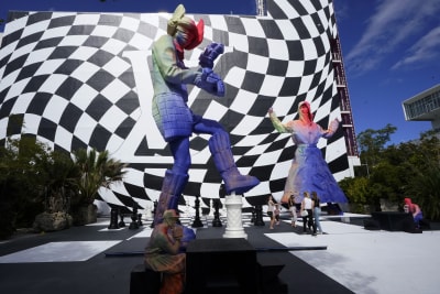 Louis Vuitton Virgil Abloh Statue in Miami