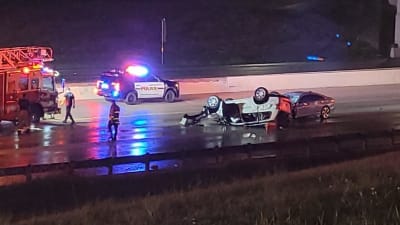 2 cars racing in Fresno crash into another car, children hospitalized,  police say