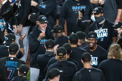 Who's the guy at the World Series in the Marlins jersey? Meet