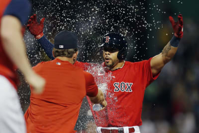 Devers homers, Red Sox beat sloppy Angels 5-3