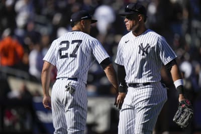 Yankees yankees mlb jersey black sweep Twins in doubleheader behind Cole's  K's, Kiner-Falefa slam