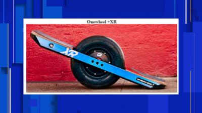 One wheel self balancing electric skateboard top