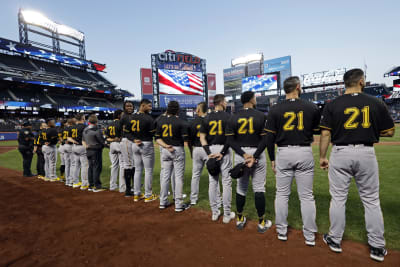 Puerto Rico Clemente Pirates' Jersey 21 Yellow