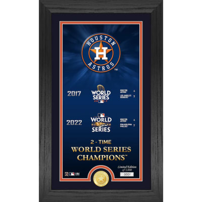 Youth Justin Verlander Houston Astros Replica White 2022 World Series  Champions Home Jersey