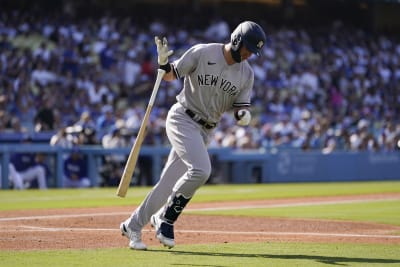 Yankees score runs in final 3 innings for 4-1 victory over Dodgers