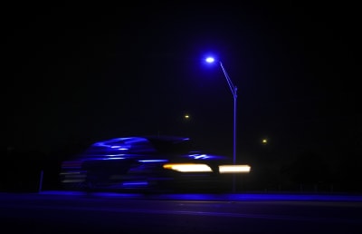 Why Are Some Street Lights In the Tampa Area Blue or Purple?