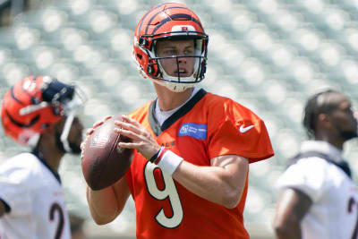 Bengals' Burrow is practicing, should be ready for opener