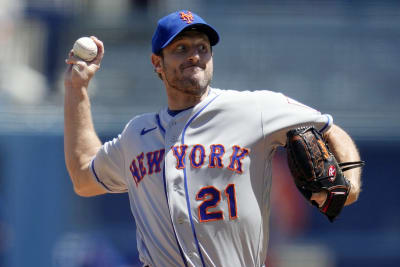 Mets top Giants in second doubleheader win as Scherzer throws lights out