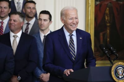 Biden praises World Series champion Astros for impact off the