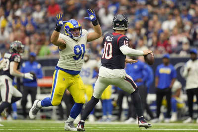 Rams get 5 sacks to shut down Mills, Texans in 38-22 win