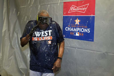 Houston Astros New Era 2022 AL West Division Champions Locker Room