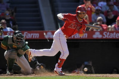 A's show off new uniforms, cleats, bats for Players Weekend