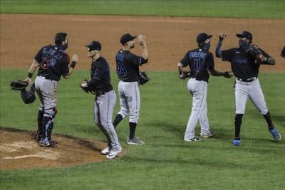 Surprising Marlins win again, improve to 7-1