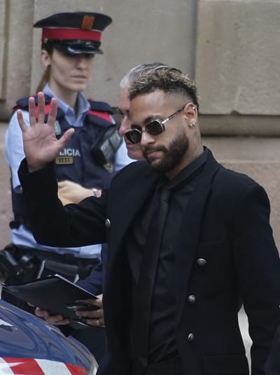 Neymar appears in court in trial over Barcelona transfer