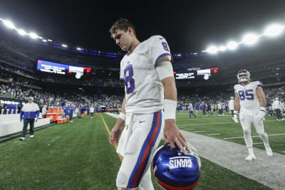 Daniel Jones: NY Giants quarterback's day vs. Patriots