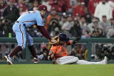 Houston 1B Yuli Gurriel out for rest of World Series